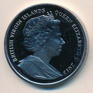 Виргинские острова 1 доллар 2013 год - Олимпийские Игры. Зевс