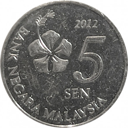 Малайзия 5 сен 2012 год - Цветок Гибискуса