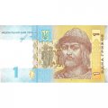 Украина 1 гривна 2018 год - Владимир Великий. Город Владимира (подпись Смолий) - UNC