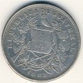 Гватемала 1 песо 1882 год