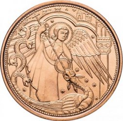 Австрия 10 евро 2017 год - Посланники небес - Архангел Михаил