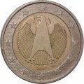 Германия 2 евро 2010 год - Орёл (D)