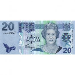 Фиджи 20 долларов 2007 год - UNC