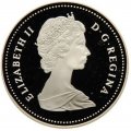 Канада 1 доллар 1987 год - 400 лет открытию пролива Дейвиса (Proof)