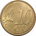 Финляндия 10 евроцентов 2012 год - Герб Финляндии
