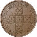 Португалия 1 эскудо 1973 год