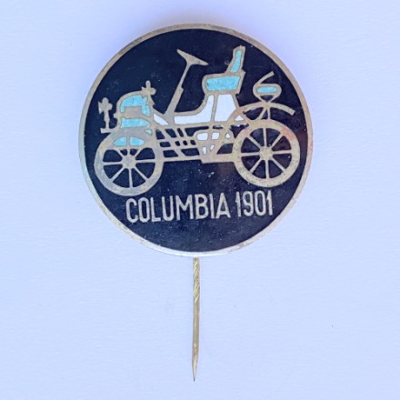 Значок. Ретро автомобиль Columbia 1901 