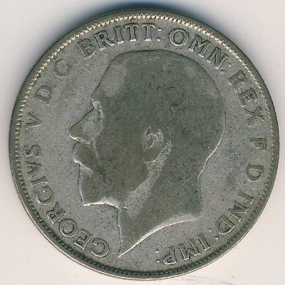 Великобритания 2 шиллинга (1 флорин) 1924 год