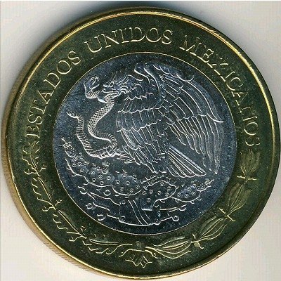Мексика 100 песо 2007 год