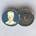 Значок. Центральный музей связи имени А.С. Попова. Ленинград