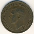 Великобритания 1 пенни 1950 год