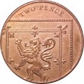 Великобритания 2 пенса 2010 год