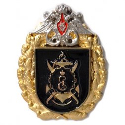 Знак Морская пехота. Герб. 810 бригада, буква Е