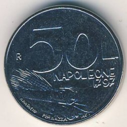 Сан-Марино 50 лир 1991 год