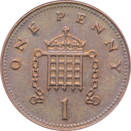 Великобритания 1 пенни 2005 год - Герса