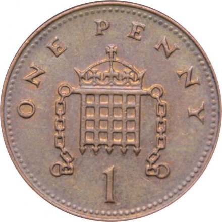Великобритания 1 пенни 2005 год - Герса