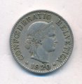 Швейцария 10 раппенов 1920 год