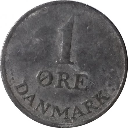 Дания 1 эре 1954 год