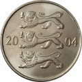 Эстония 20 сентов 2004 год 