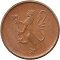 Норвегия 5 эре 1980 год (Отметка монетного двора: &quot;AB*&quot;)