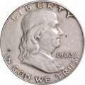 США 1/2 доллара 1962 год (D)