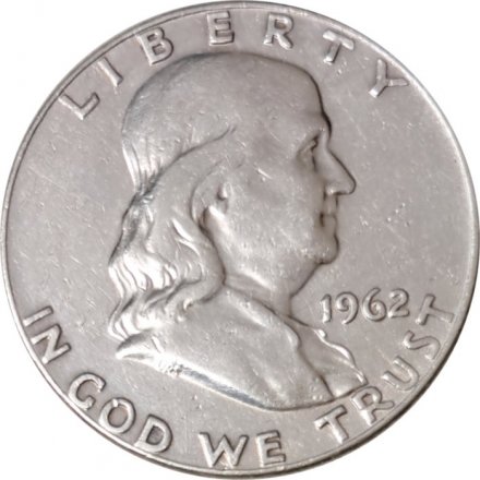 США 1/2 доллара 1962 год (D)