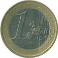 Германия 1 евро 2002 год (А)