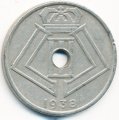 Бельгия 25 сантимов 1938 год BELGIE - BELGIQUE