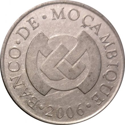 Мозамбик 5 метикал 2006 год - Барабан