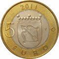 Финляндия 5 евро 2011 год - Савония