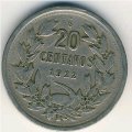 Чили 20 сентаво 1922 год