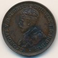 Австралия 1/2 пенни 1912 год
