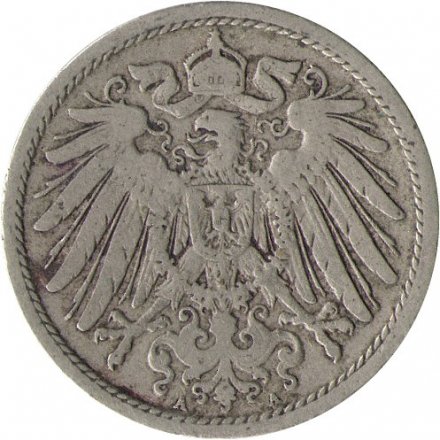 Германия 10 пфеннигов 1893 год (A)