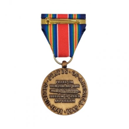 Американская медаль "За победу во II Мировой войне" (копия)