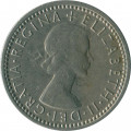 Великобритания 6 пенсов 1959 год
