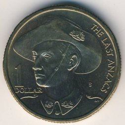 Австралия 1 доллар 1999 год
