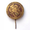 Значок-иголка Дни литературы и искусства Лит.ССР в РСФСР 1974 год
