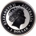 Австралия 1 доллар 2005 год - Год петуха