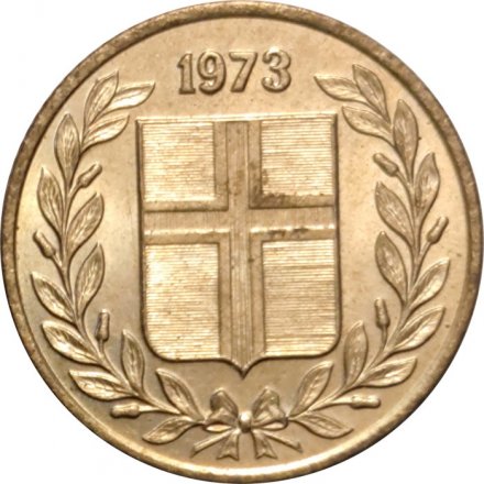 Исландия 50 эйре 1973 год