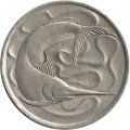 Сингапур 20 центов 1967 год - Рыба-меч