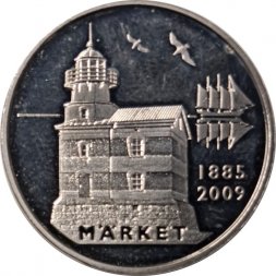 Жетон Финляндия. Market. 1885-2009. Маяк на Маркет-Айл