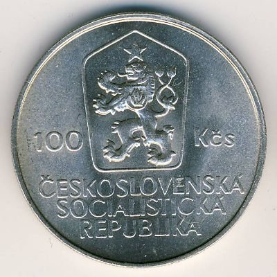 Чехословакия 100 крон 1985 год - Ян Голлы