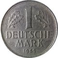 ФРГ 1 марка 1959 год (D)
