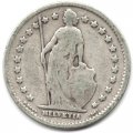Швейцария 1 франк 1906 год