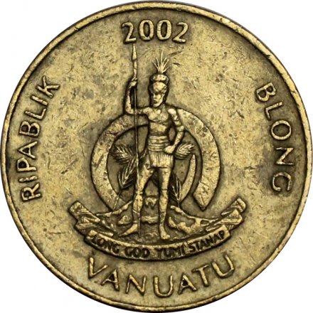 Вануату 100 вату 2002 год - Флора