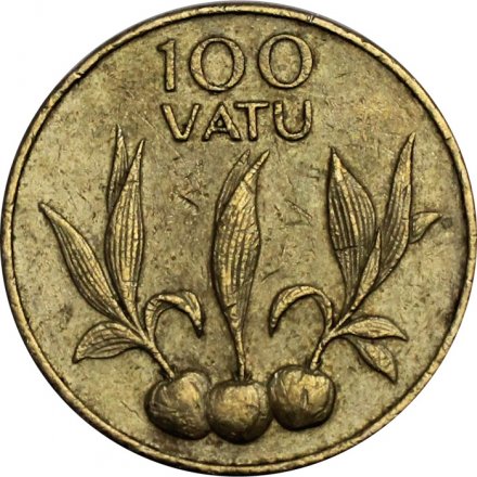 Вануату 100 вату 2002 год - Флора