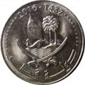 Катар 50 дирхамов 2016 год UNC