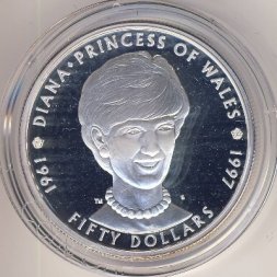 Маршалловы острова 50 долларов 1997 год