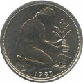 ФРГ 50 пфеннигов 1983 год (G)