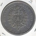 Бавария 5 марок 1875 год